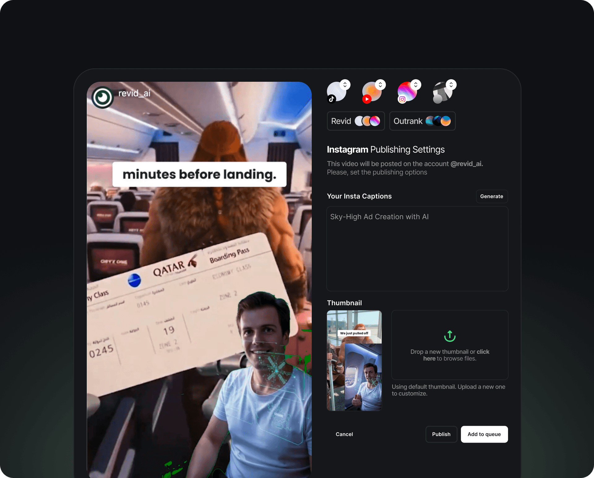 Schedule and Publish Videos on Instagram