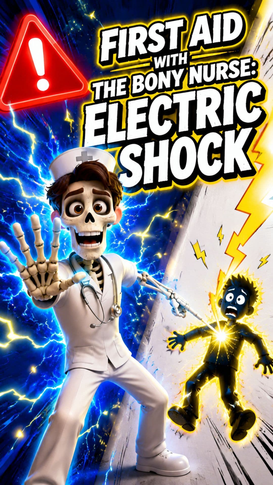 First Aid with The Bony Nurse: Electric Shock