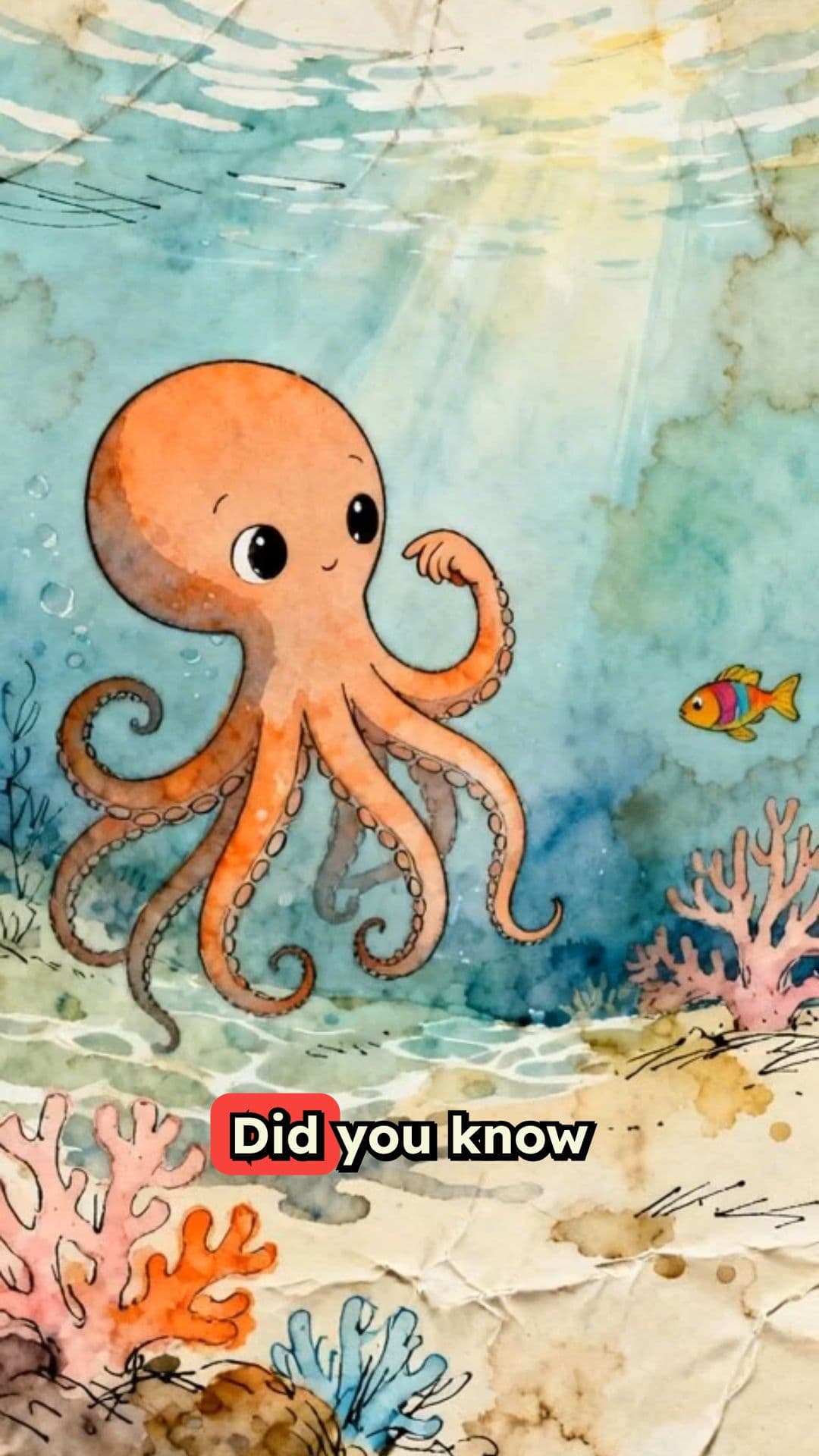 Octopuses: Three Hearts, More Than You!