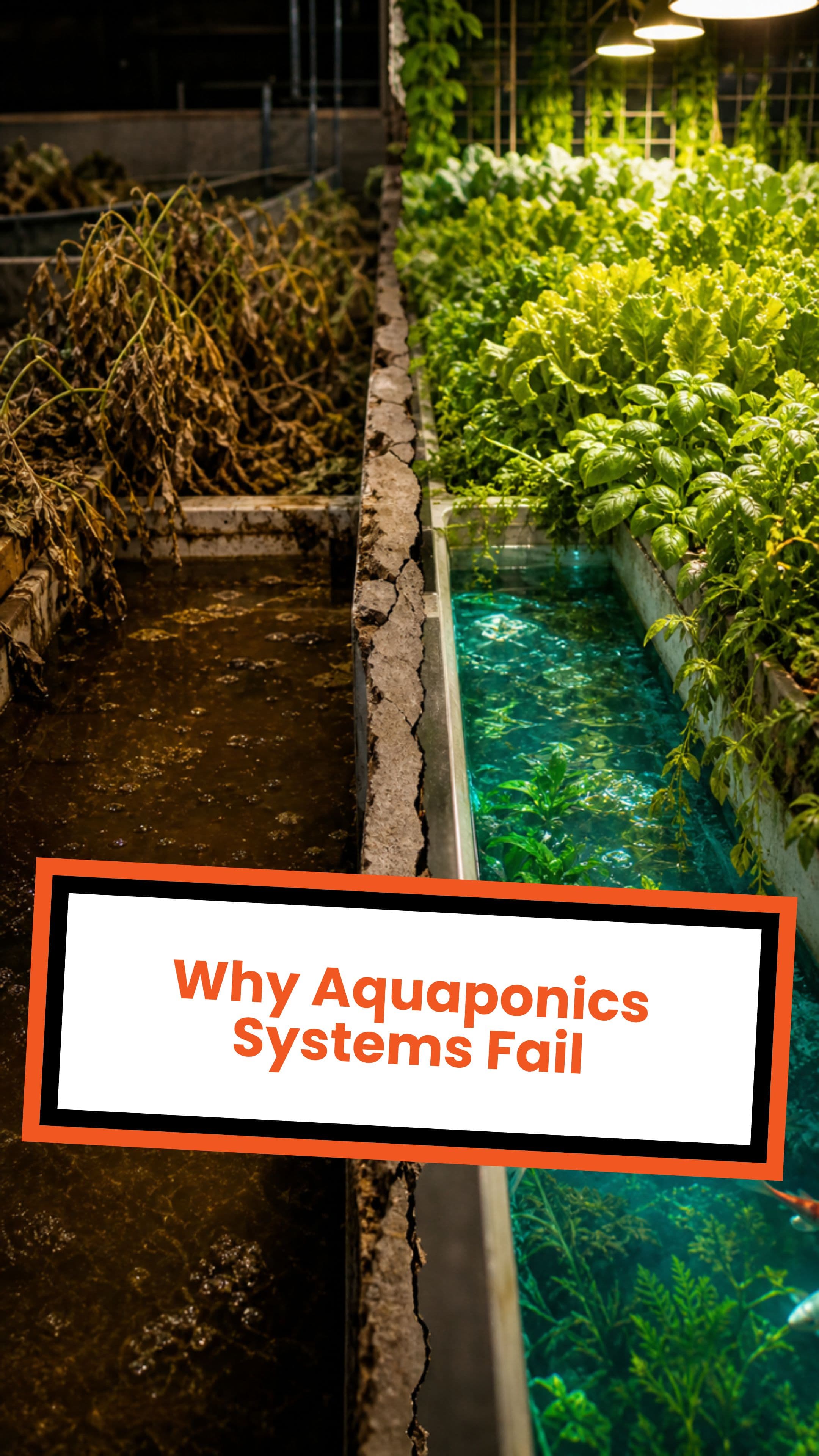 Why Aquaponics Systems Fail