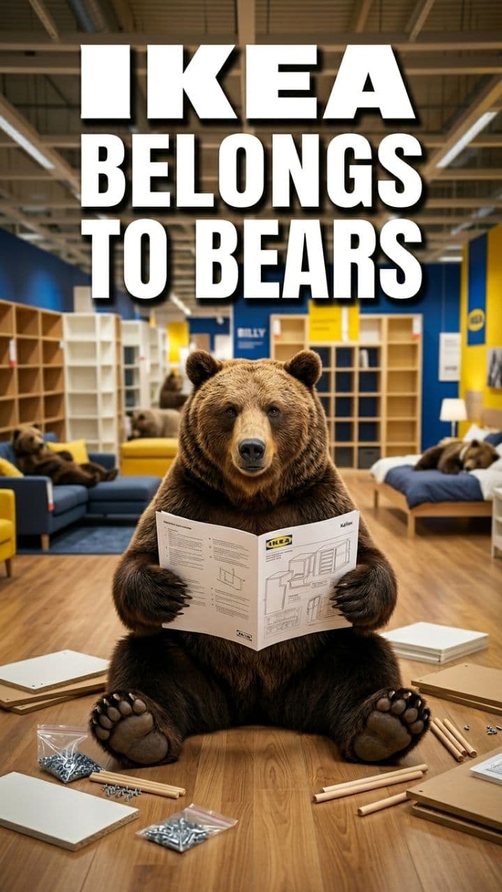 IKEA Belongs to Bears