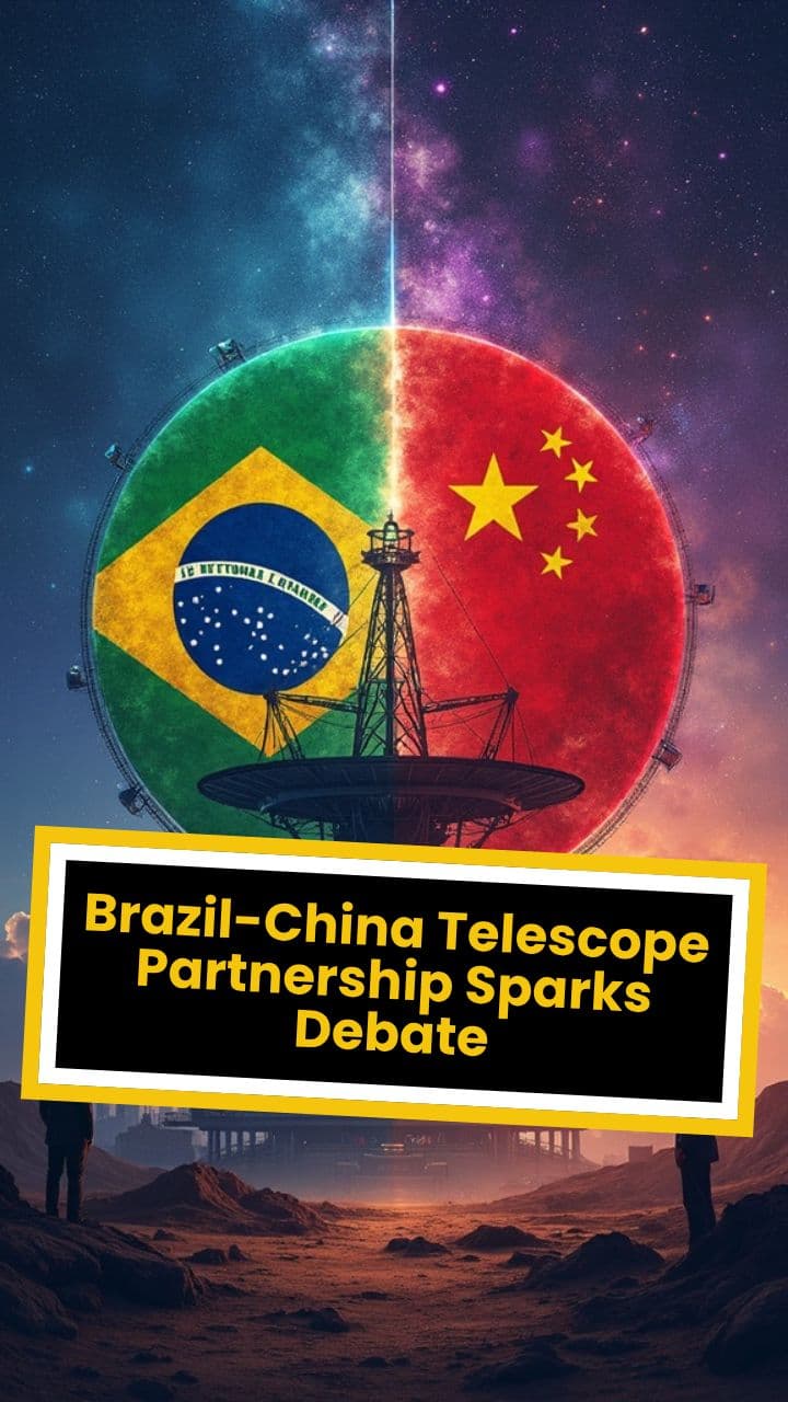 Brazil-China Telescope Partnership Sparks Debate