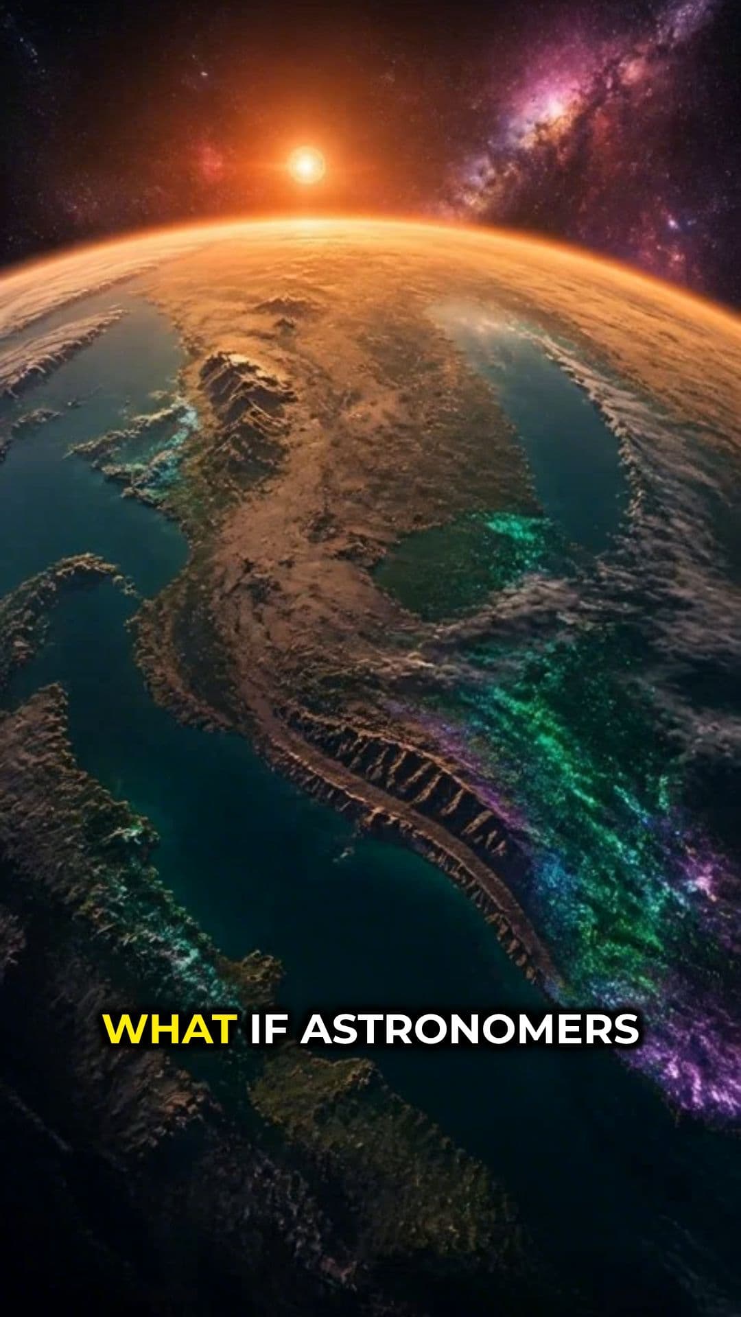 A Glimpse of Earth's Future