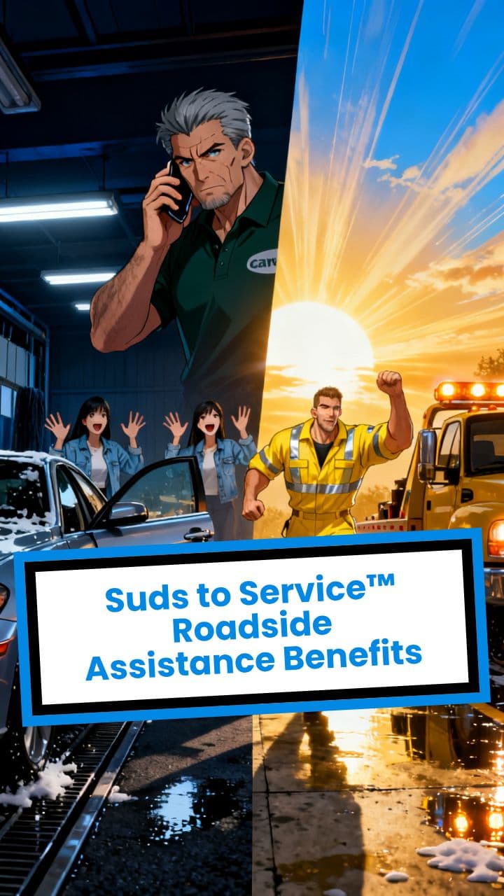 Suds to Service™ Roadside Assistance Benefits