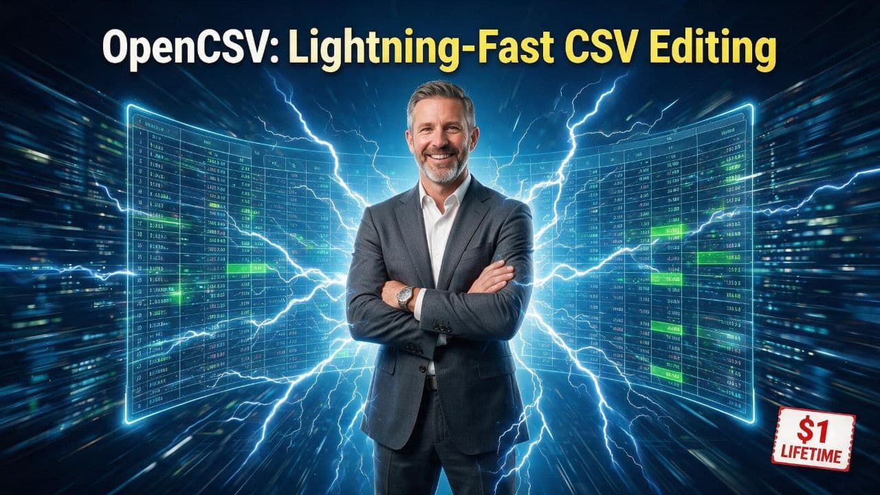 OpenCSV: Lightning-Fast CSV Editing