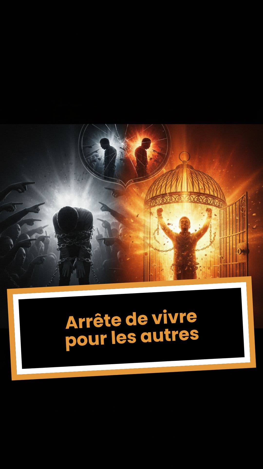 Arrête de vivre pour les autres