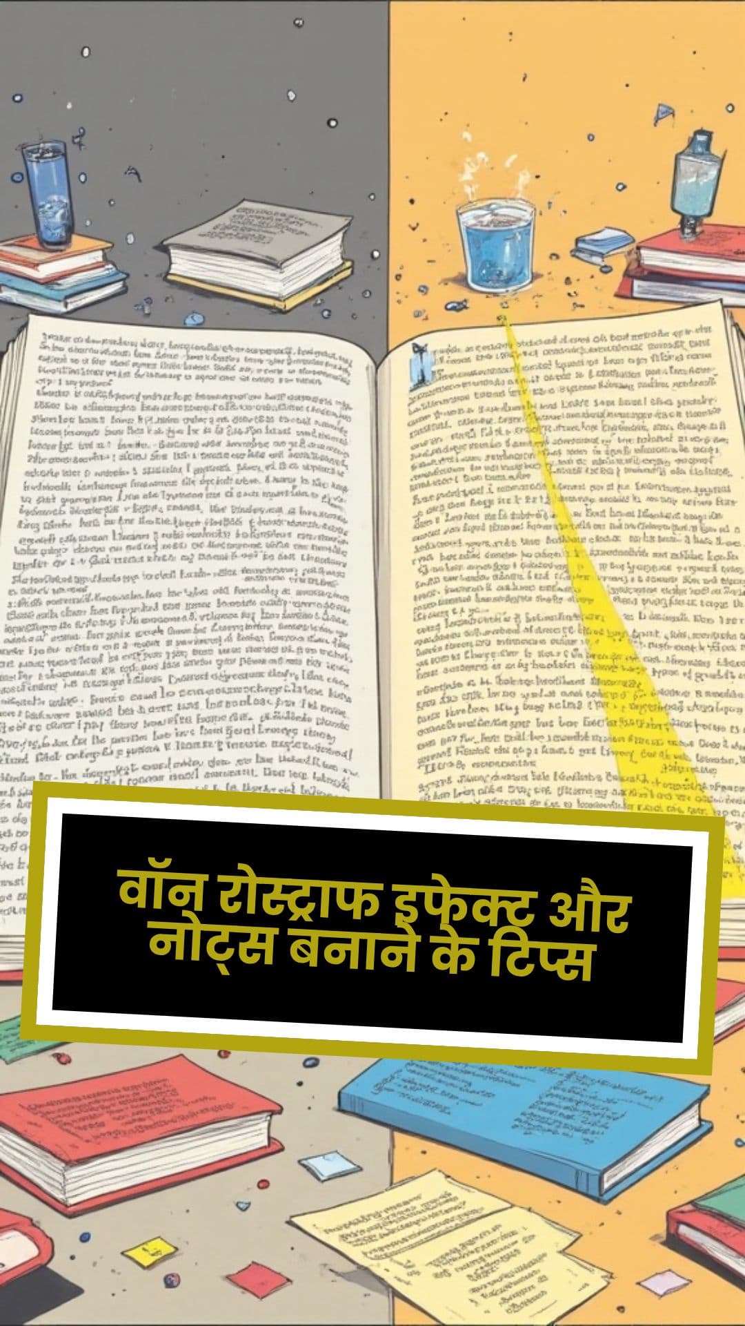 वॉन रोस्ट्राफ इफेक्ट और नोट्स बनाने के टिप्स