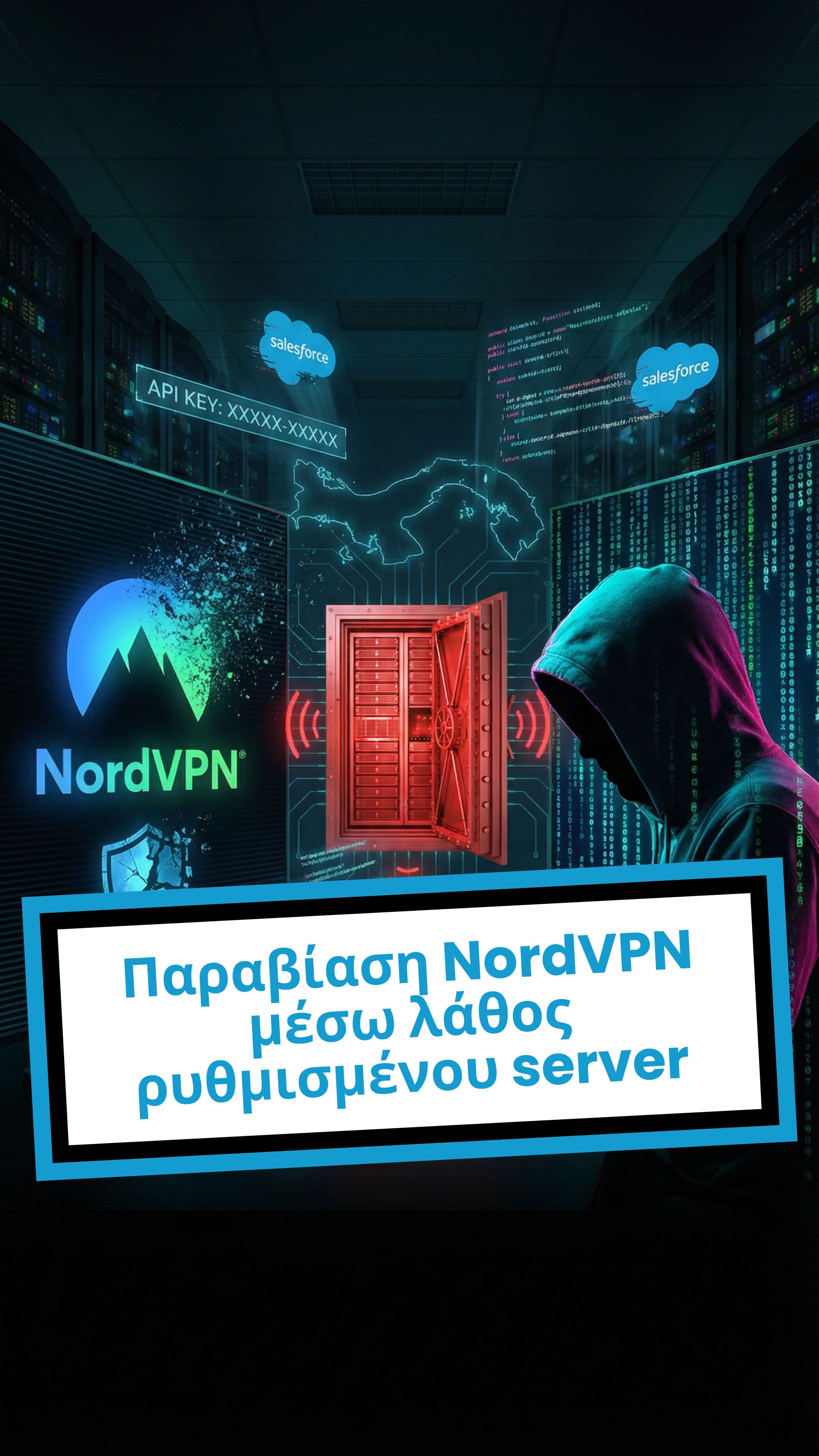 Παραβίαση NordVPN μέσω λάθος ρυθμισμένου server
