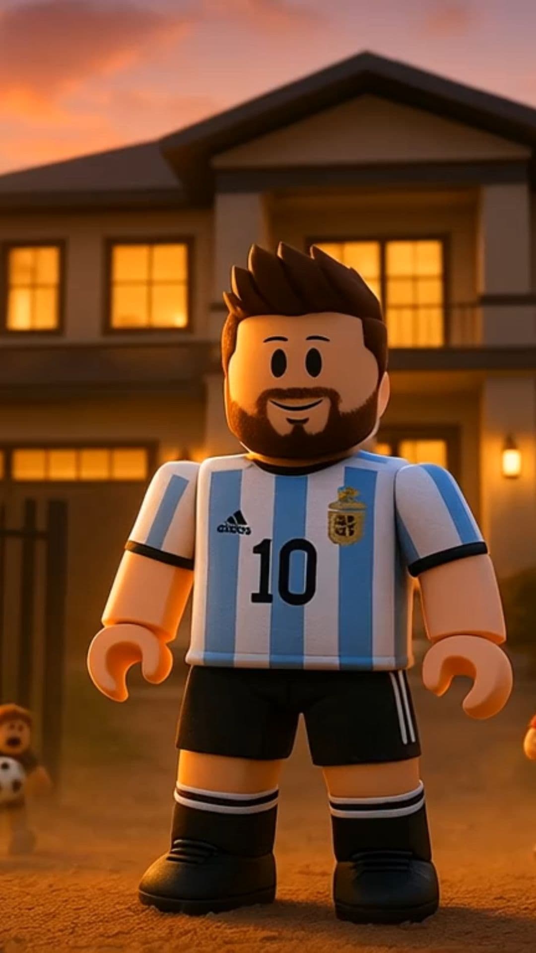 Messi's Brookhaven Showdown