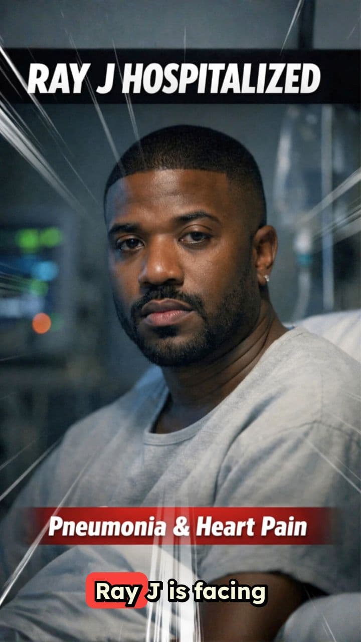 Ray J Hospitalized With Pneumonia, Heart Pain