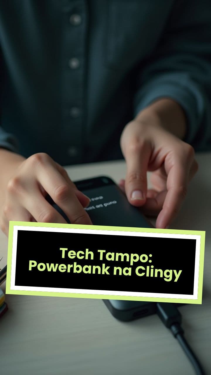 Tech Tampo: Powerbank na Clingy