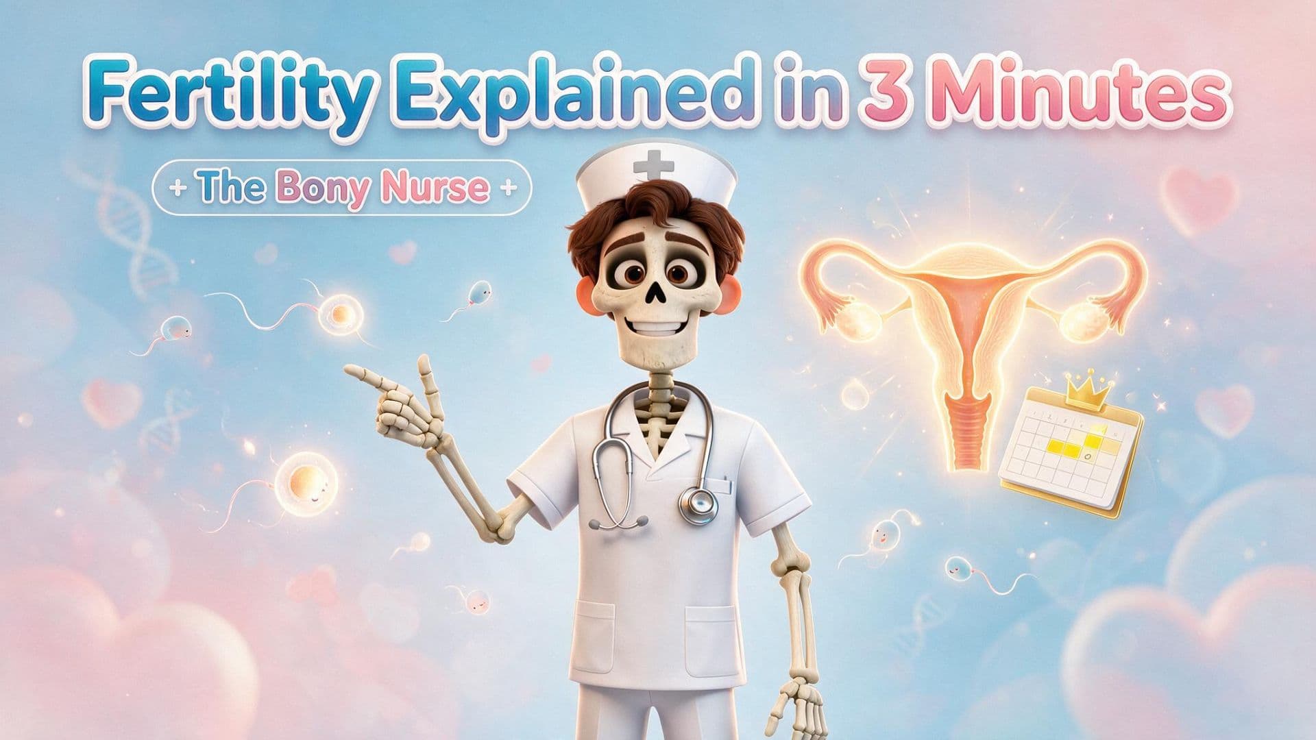 Fertility Explained in 3 Minutes | The Bony Nurse