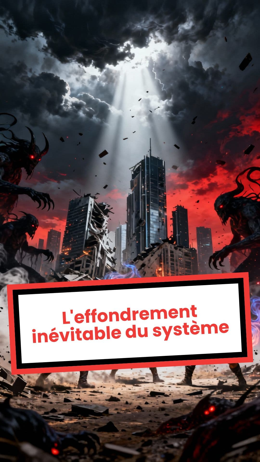 L'effondrement inévitable du système