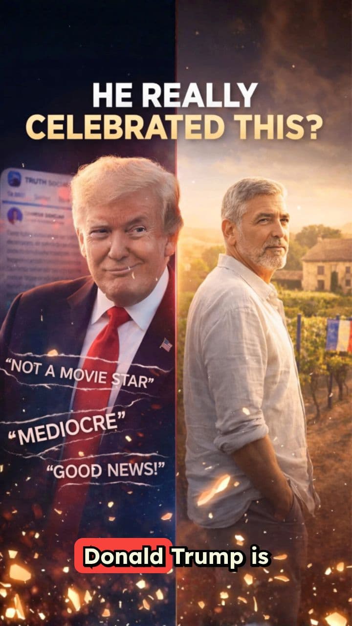 Trump Roasts Clooney Over French Citizenship!