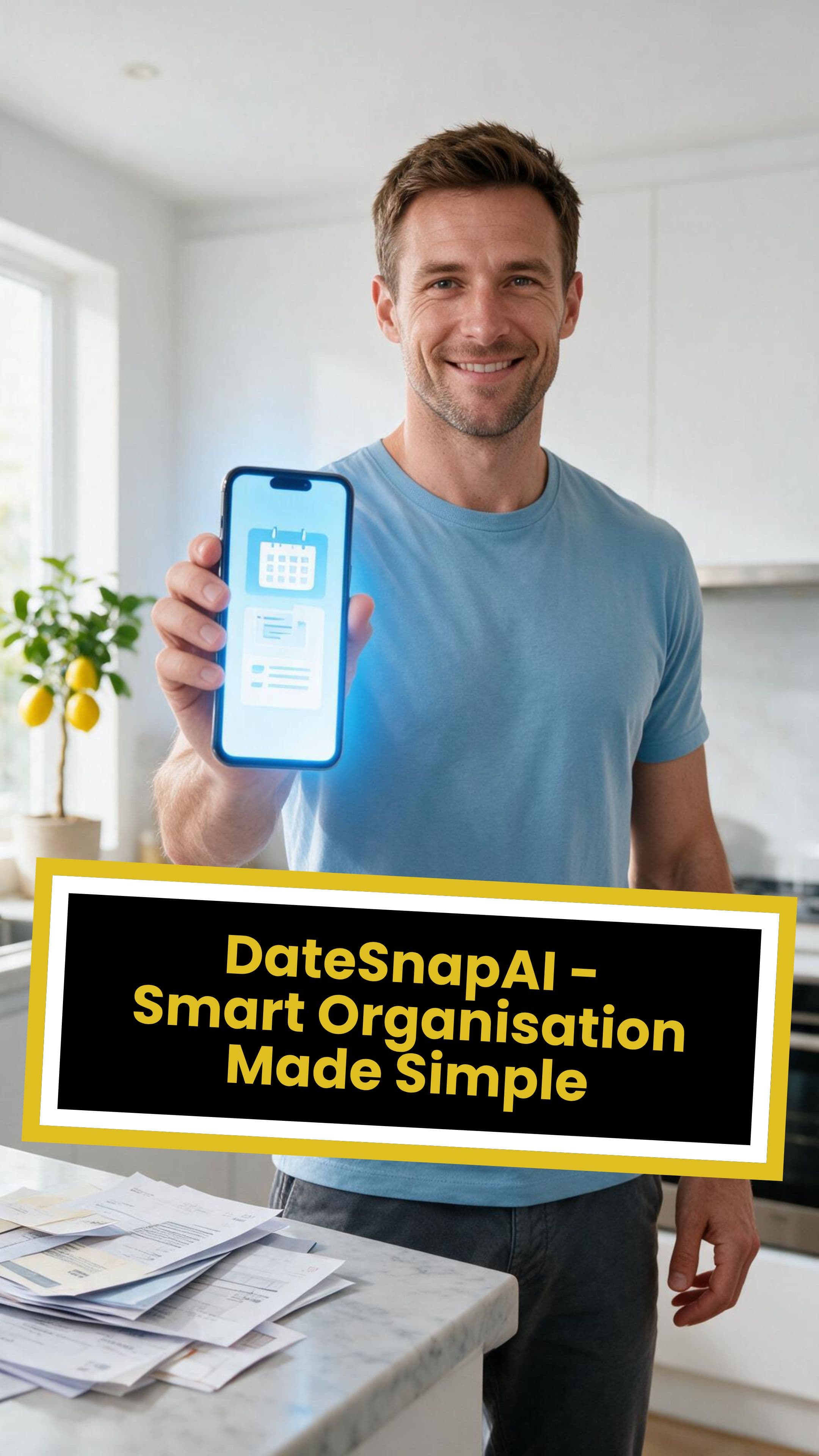 DateSnapAI - Smart Organisation Made Simple