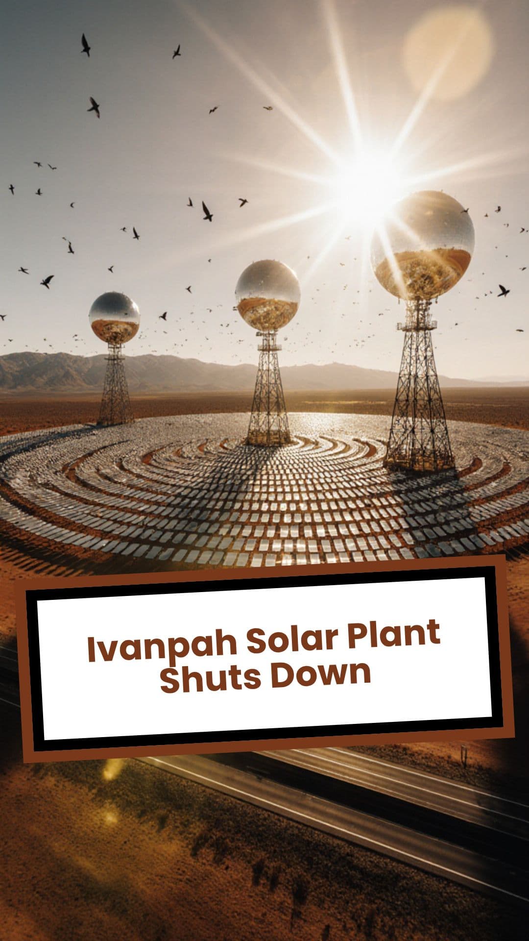 Ivanpah Solar Plant Shuts Down