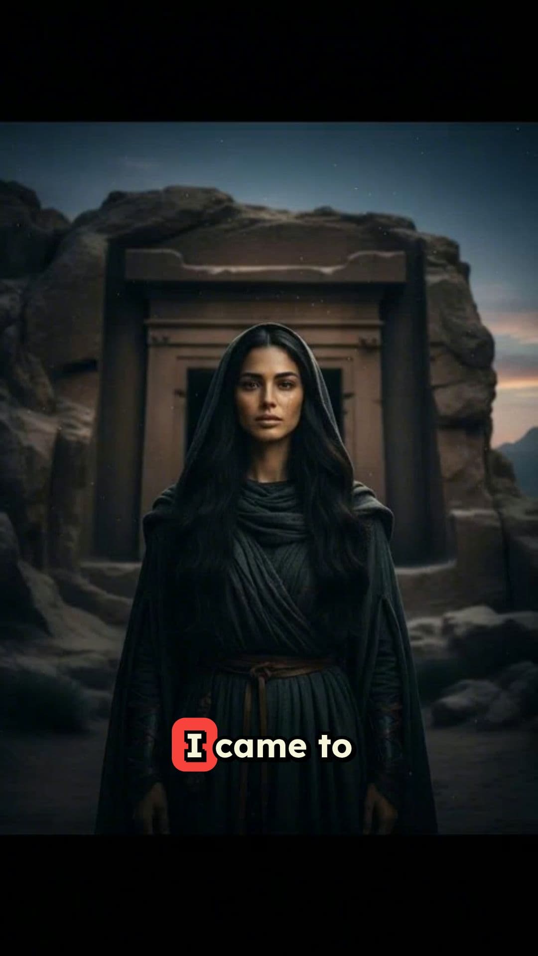 The First Word He Spoke After Rising