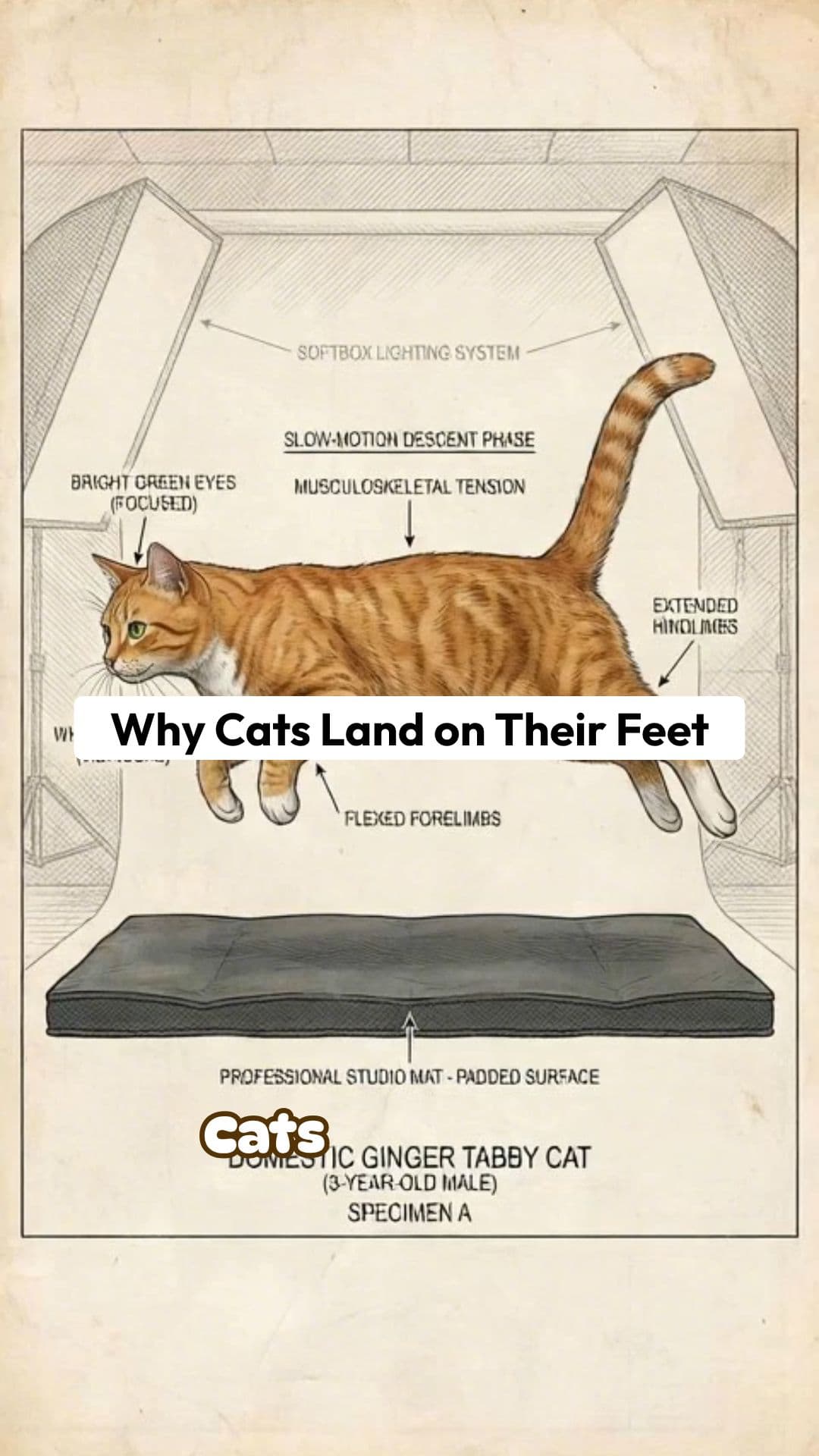 Why Cats Land on Their Feet