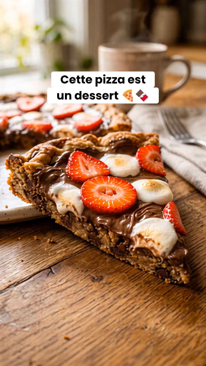 Pizza Cookie Dessert
