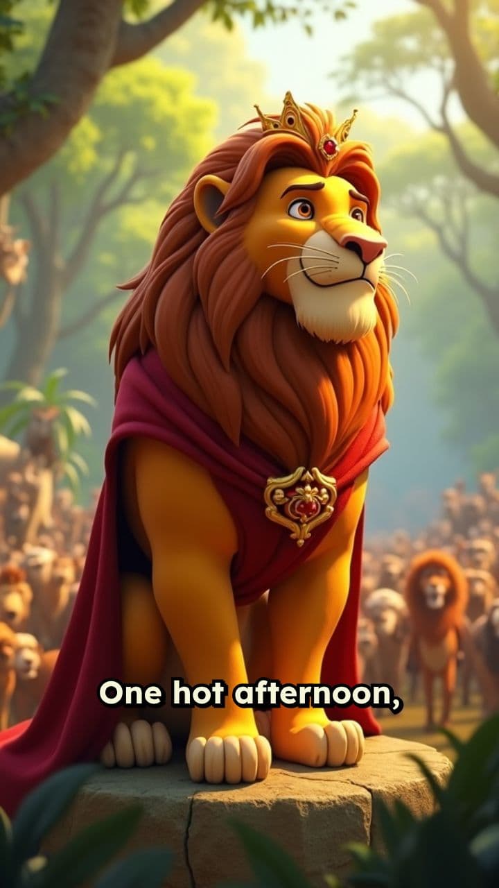 The Brave Lion's Silly Secret