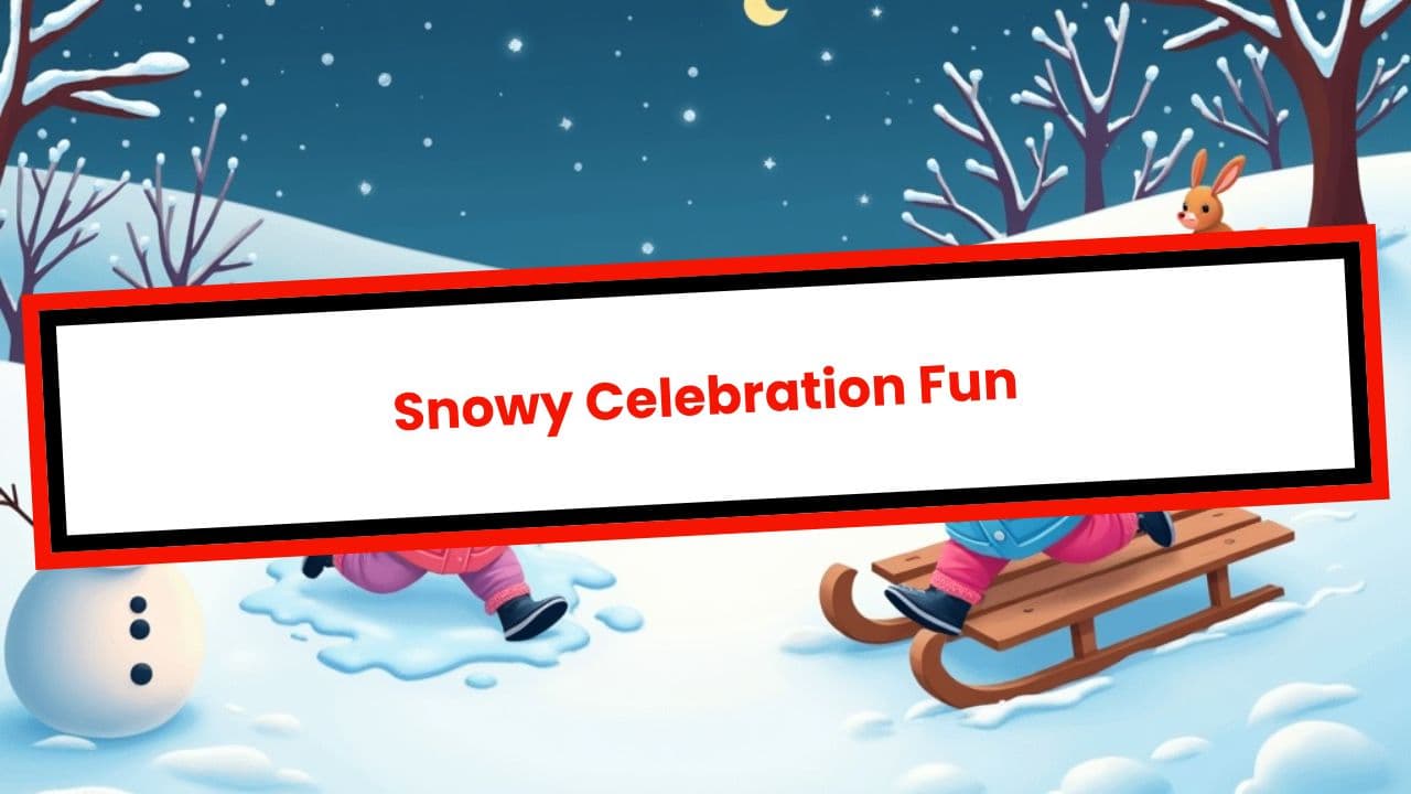 Snowy Celebration Fun