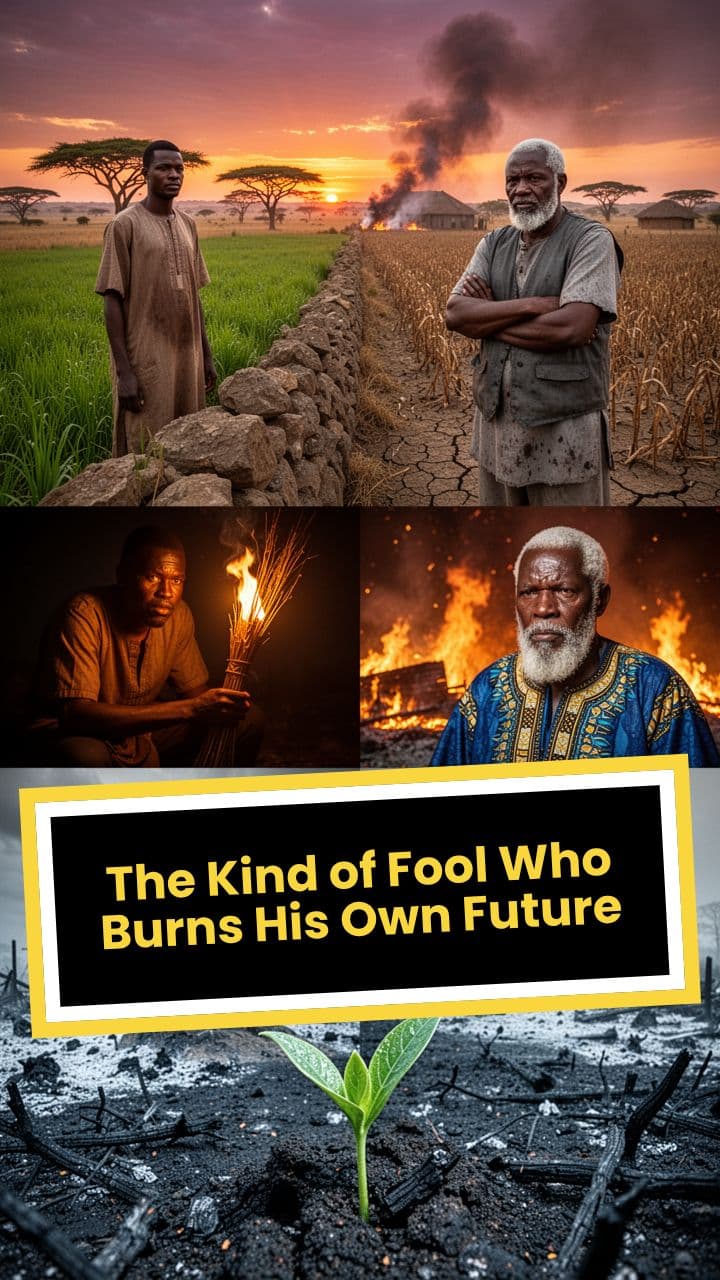 The Kind of Fool Who Burns His Own Future