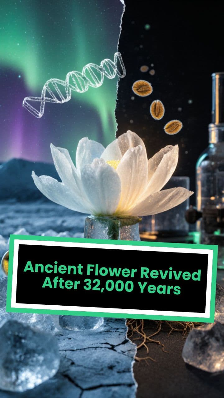 Ancient Flower Revived After 32,000 Years