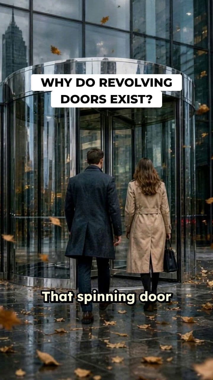 Why Revolving Doors Exist