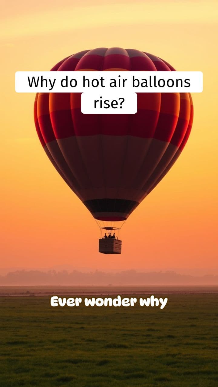 Why Do Hot Air Balloons Rise? | RapidSmartFacts