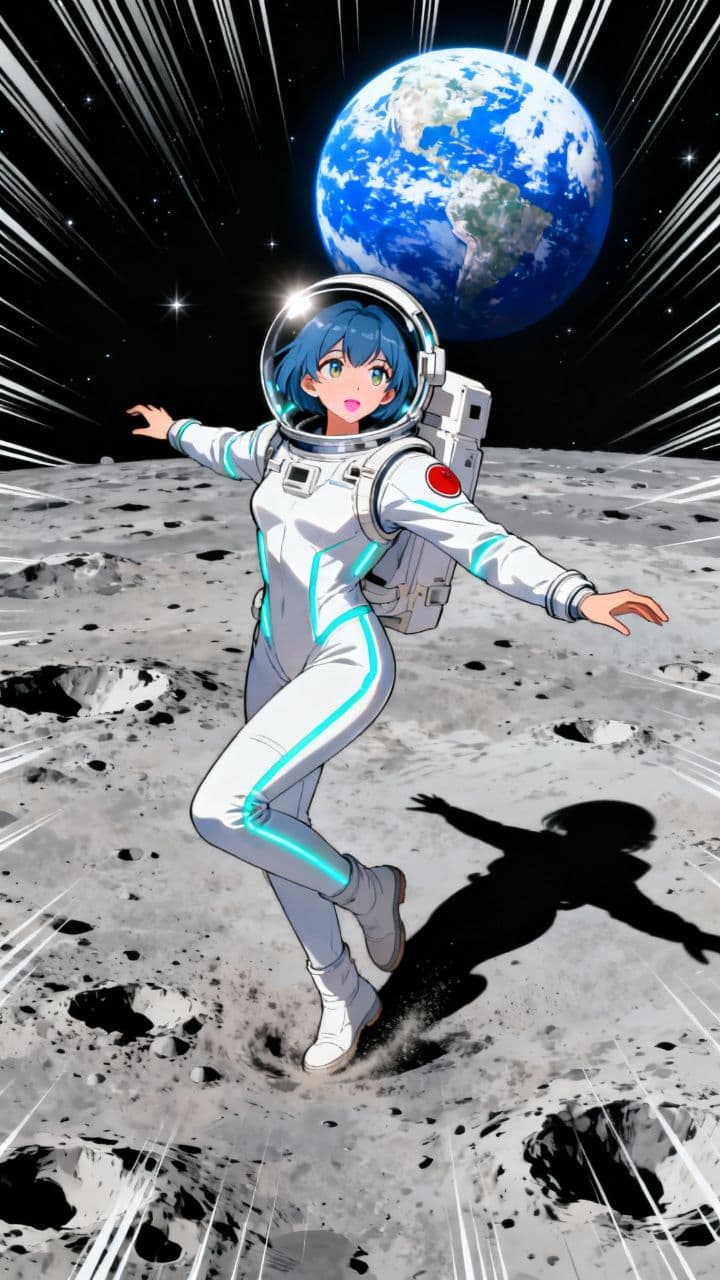 Moonlit Astronaut Ballet