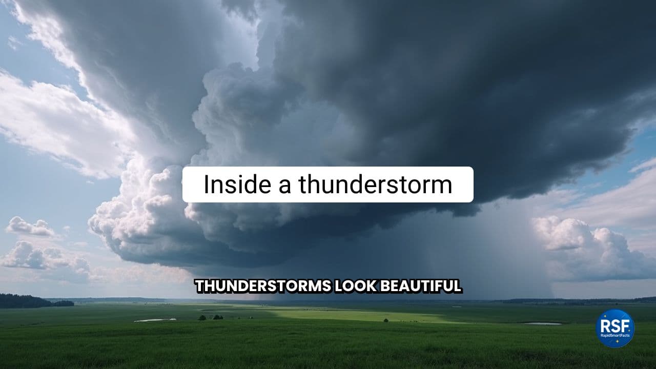 What Happens Inside a Thunderstorm — The Hidden Engine of Lightning, Rain, and Wind | RapidSmartFacts