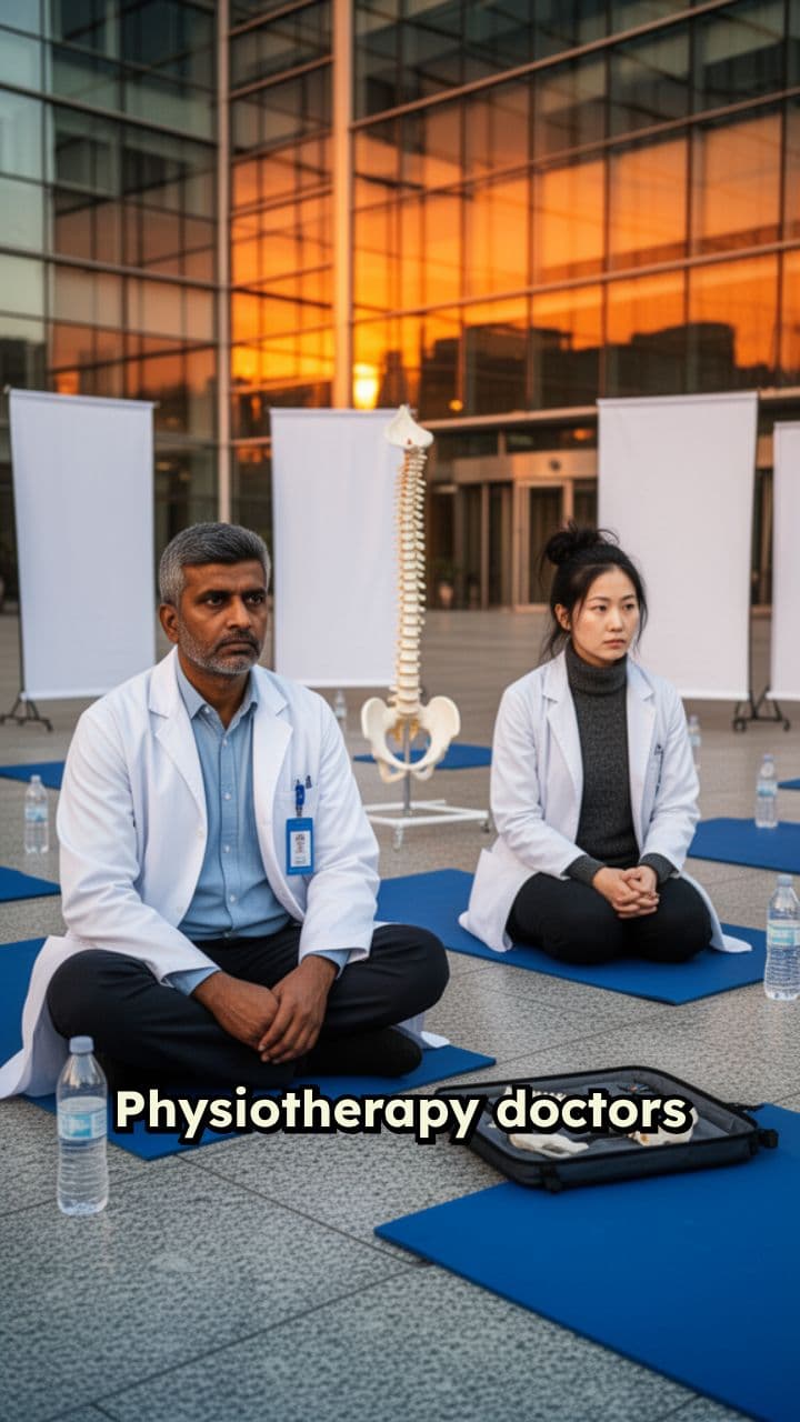 Physiotherapy Doctors’ Hunger Strike