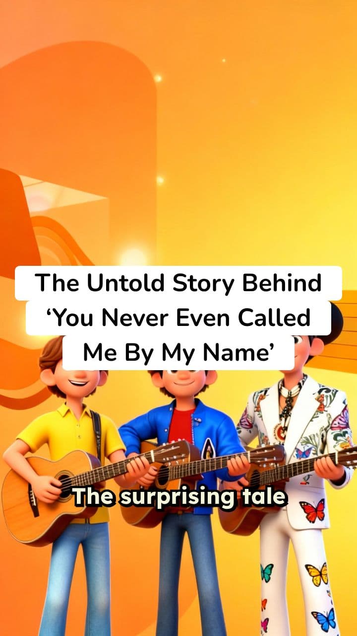 The Untold Story Behind ‘You Never Even Called Me By My Name’
