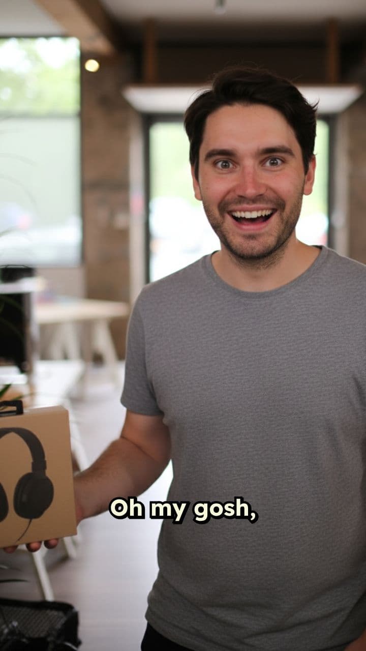 UGC Headphones Ad