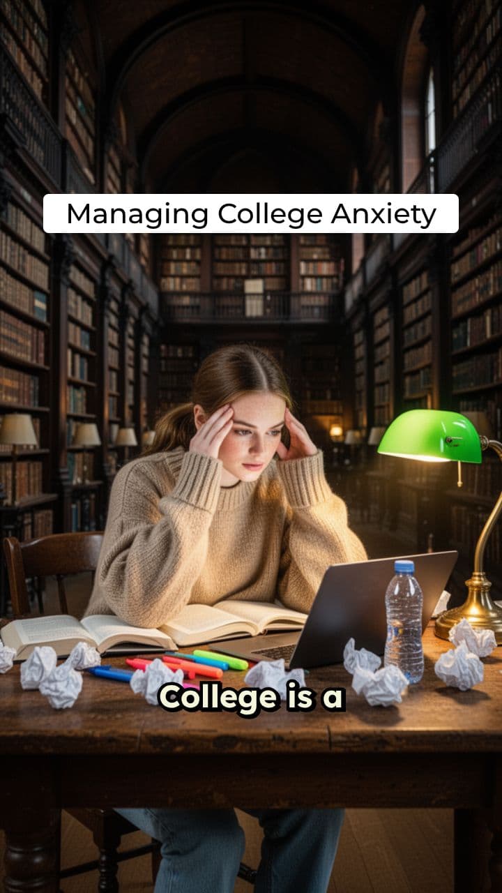 Finding Calm in the Chaos: A College Student's Guide to Anxiety