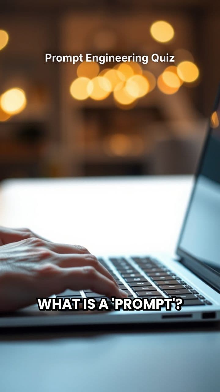 Prompt Engineering Quiz