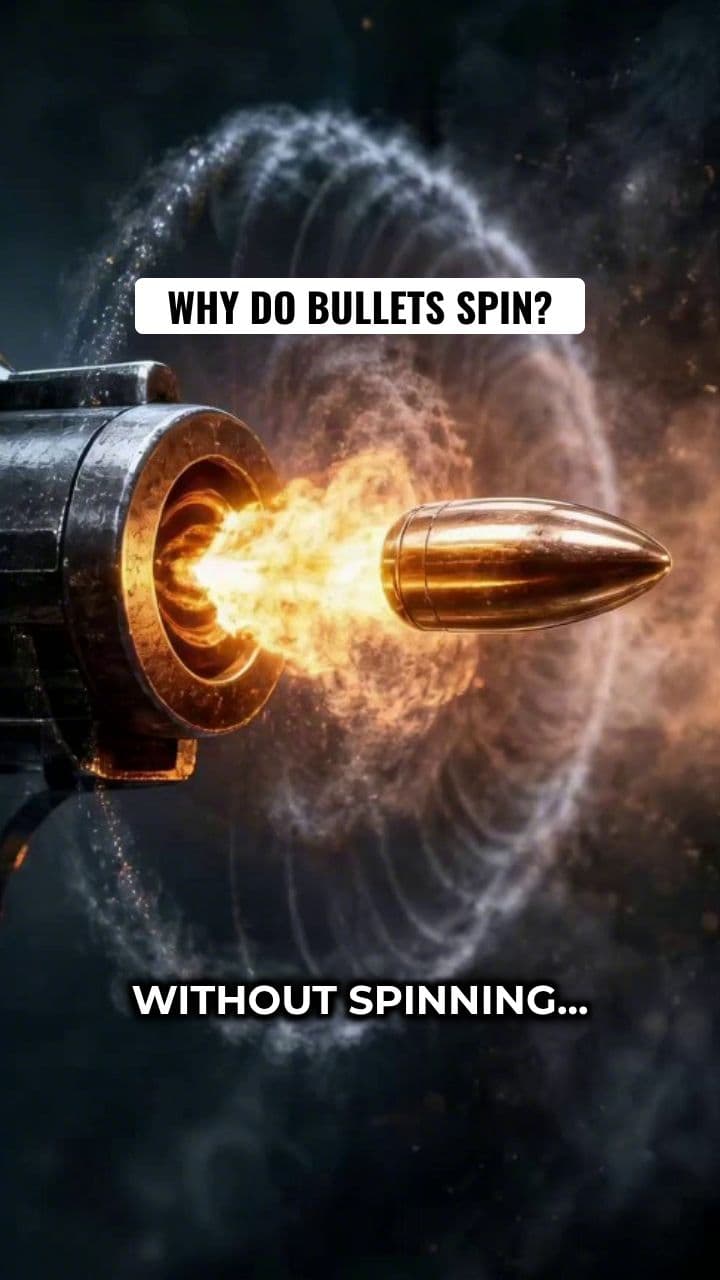 The REAL Reason Why Bullets Spin