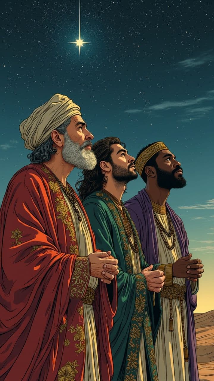 Mędrcy ze Wschodu i ucieczka do Egiptu