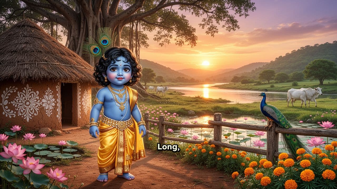 Little Krishna of Vrindavan