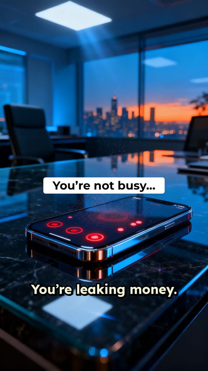 Stop Leaking Money: The Busy Business Trap