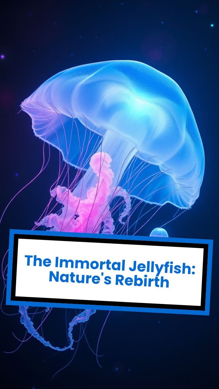 The Immortal Jellyfish: Nature's Rebirth