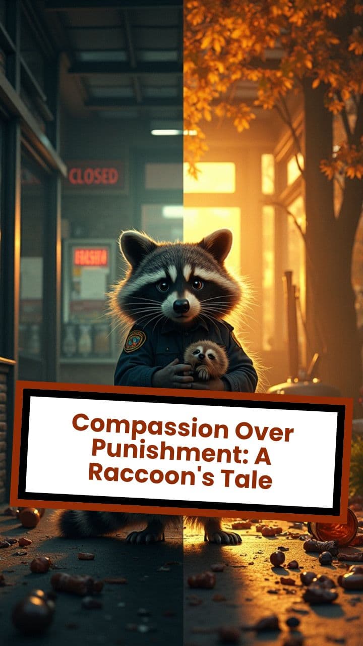 Compassion Over Punishment: A Raccoon's Tale