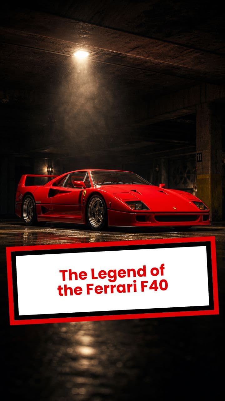 The Legend of the Ferrari F40