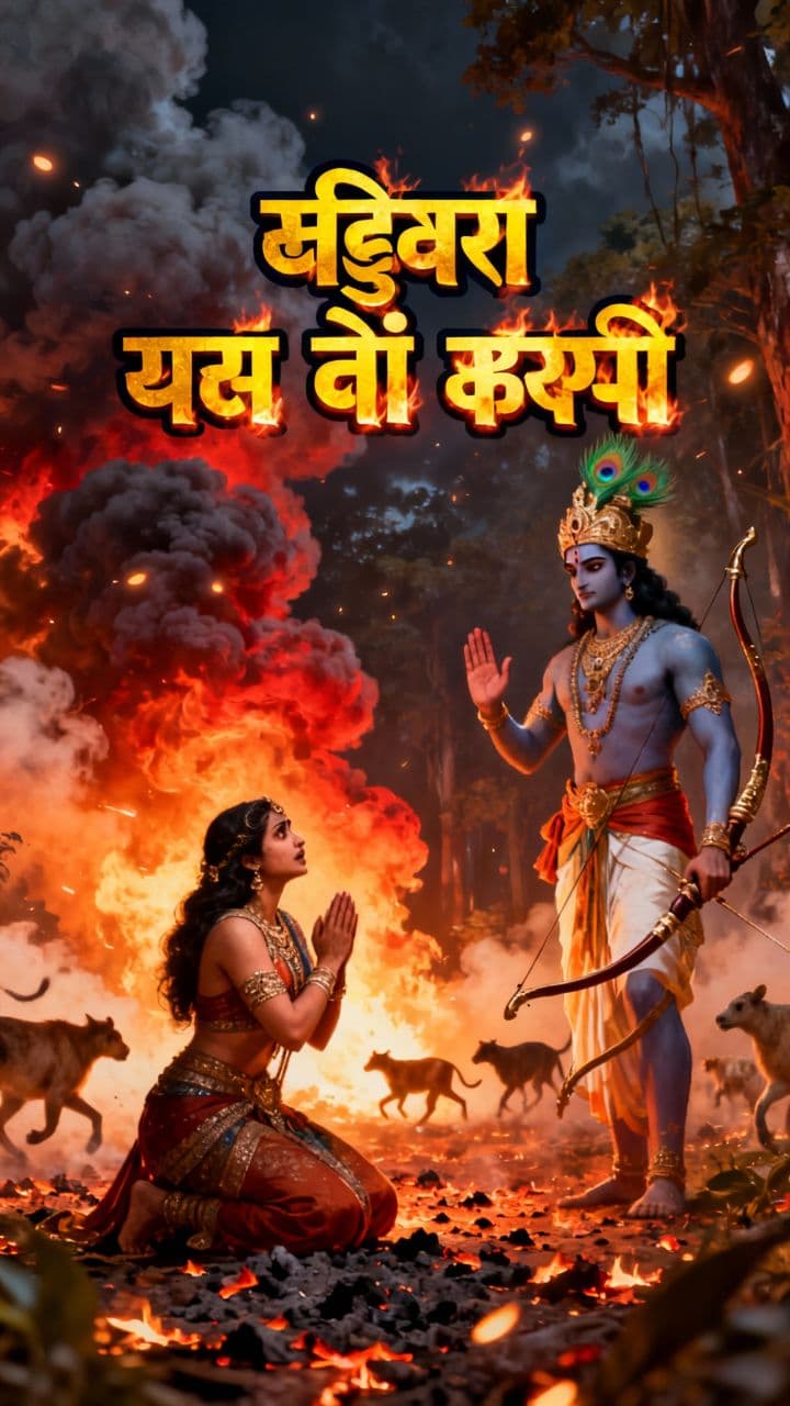 अग्नि में मय की शरण