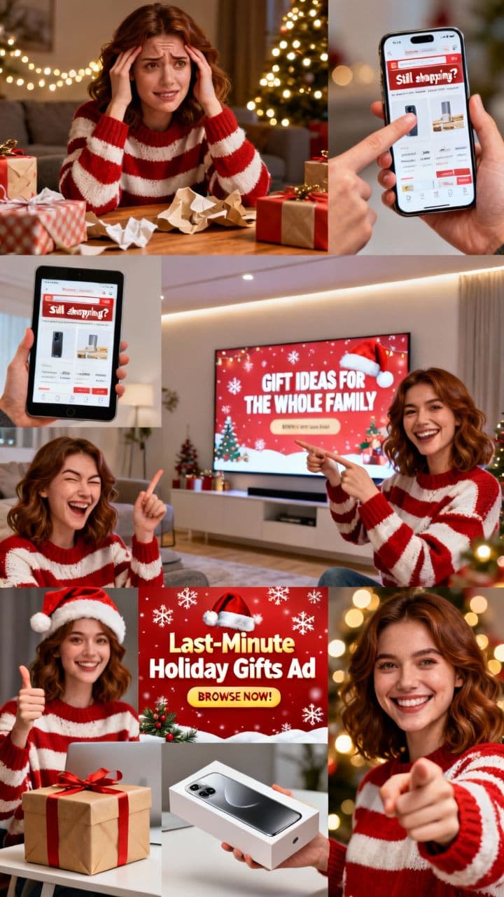 Last-Minute Holiday Gifts Ad