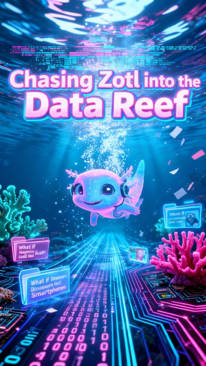 Chasing Zotl into the Data Reef