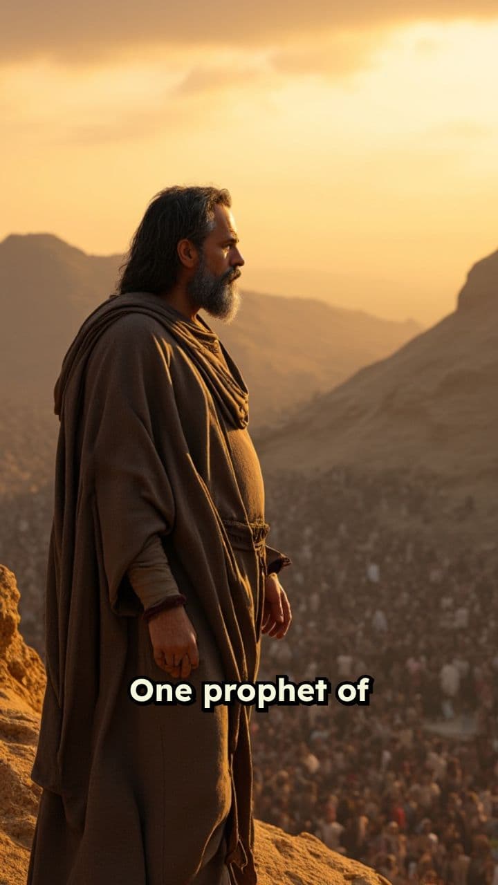 The Fire Falls: Elijah on Mount Carmel