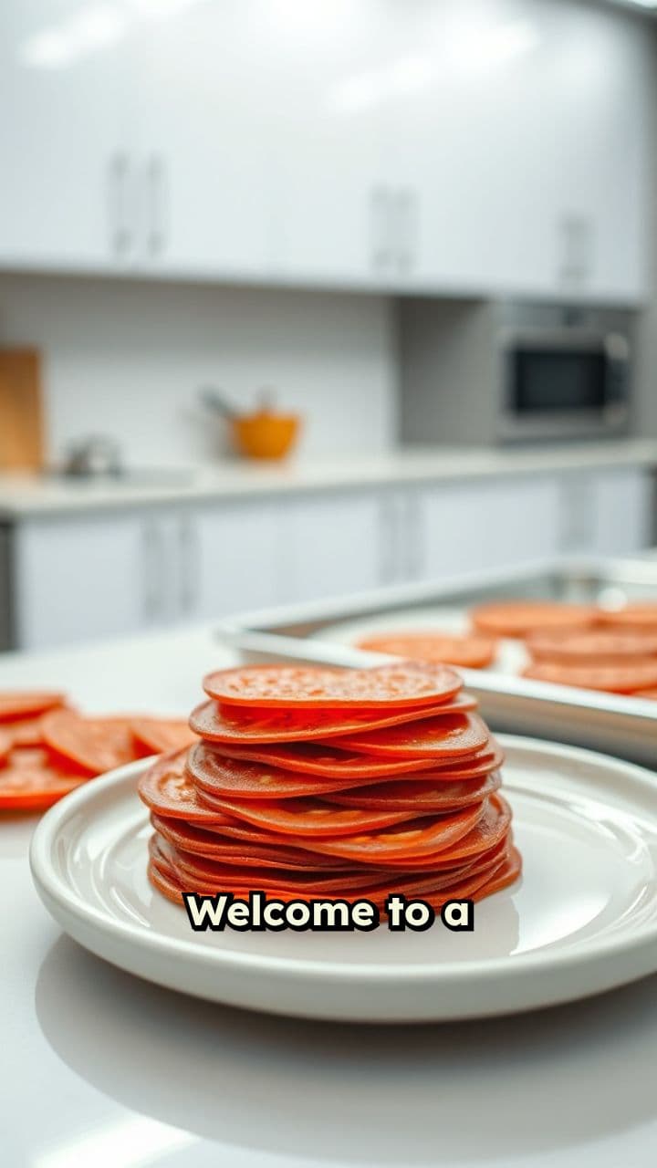 Burnt Pepperoni Crisps