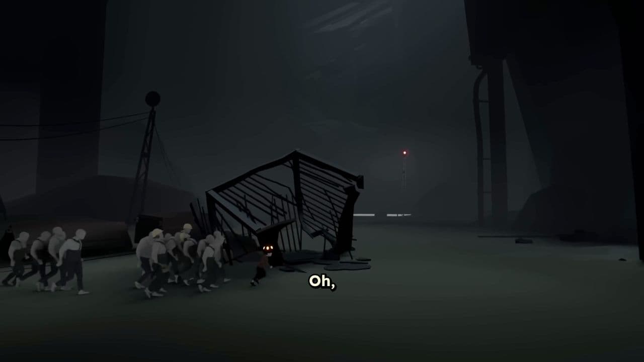 Intense Dog Chase