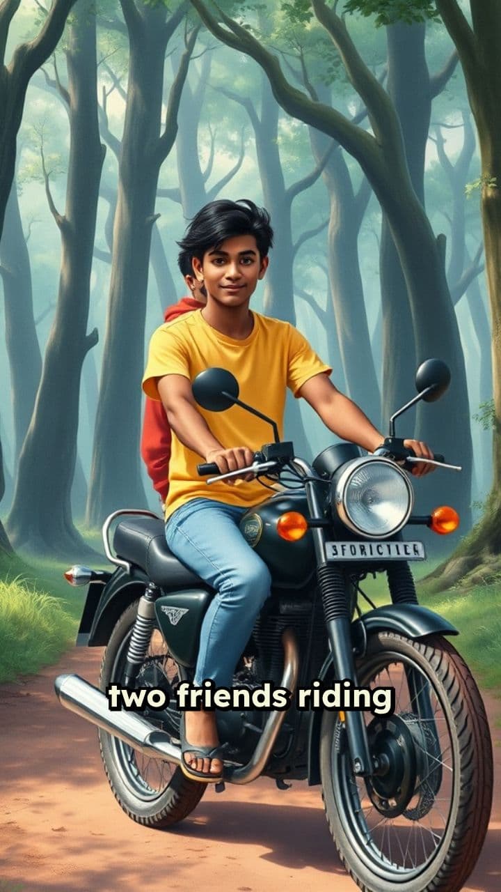 Trapped Between Elephants in the Forest